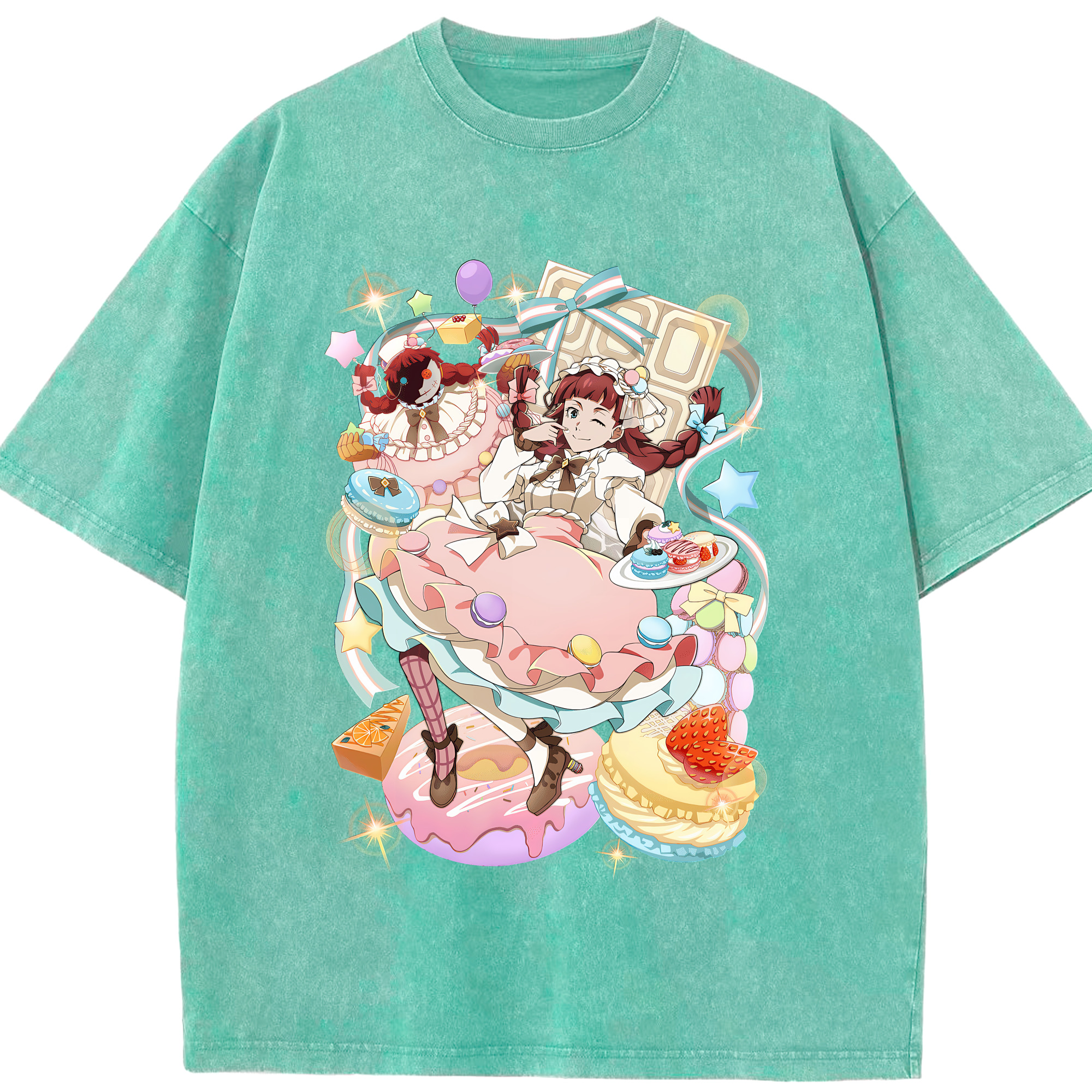 （画像用） 文豪ストレイドッグス Bungo Stray Dogs 綿100% ヴィンテージ風 半袖Tシャツ（フロントプリント）